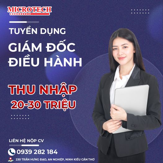 TUYỂN DỤNG GIÁM ĐỐC ĐIỀU HÀNH